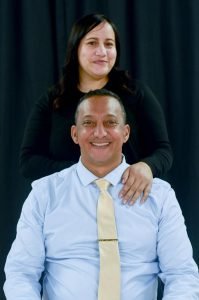 Dr Clinton and Rayana Adams